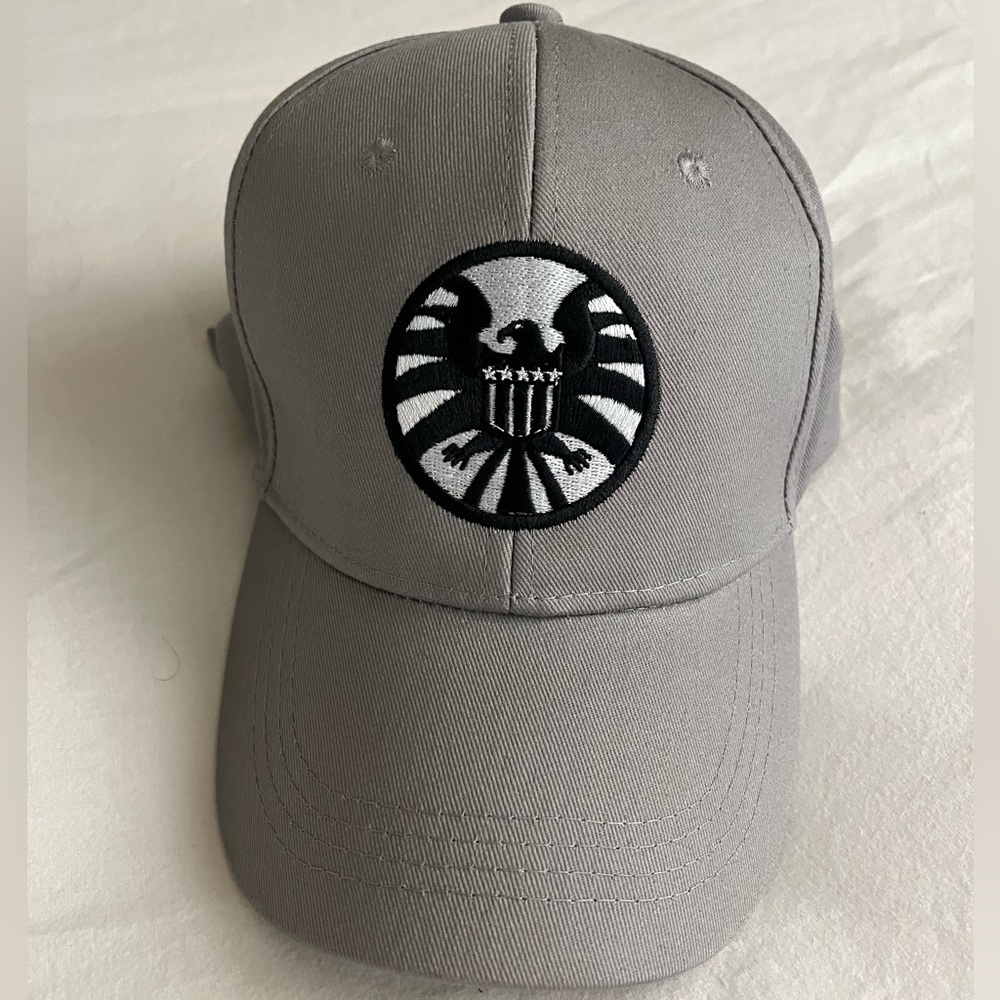 Captain Marvel Carol Danvers Grey Baseball Hat